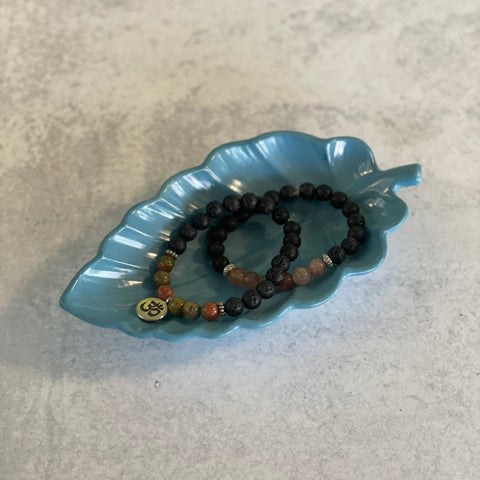 Leaf Concrete Dish