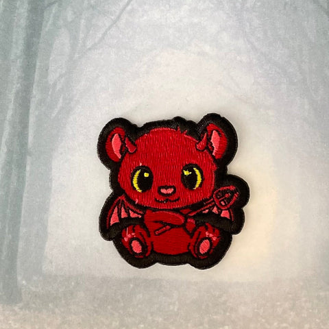 Bear Iron On Patch - 2"
