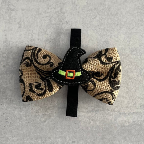 Witch Hats Dog Bow
