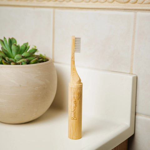 Compostable Bamboo Travel Toothbrush