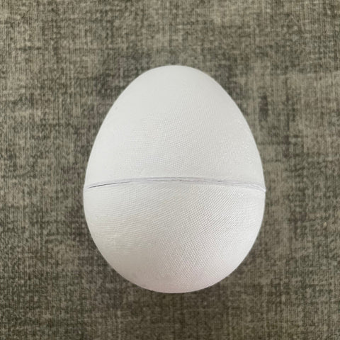 Paperboard White Easter Eggs - 12 pack