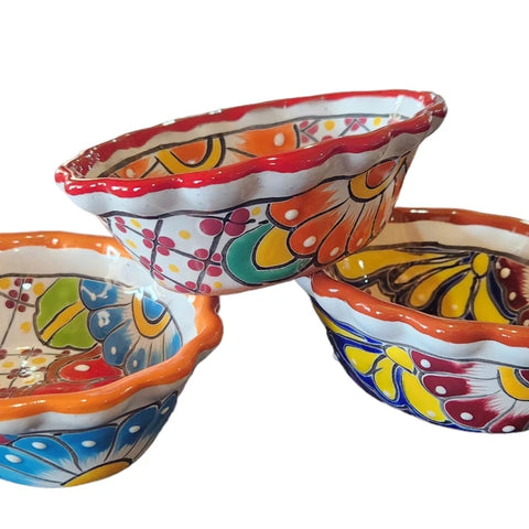 Assorted Small Oval Talavera Bowl