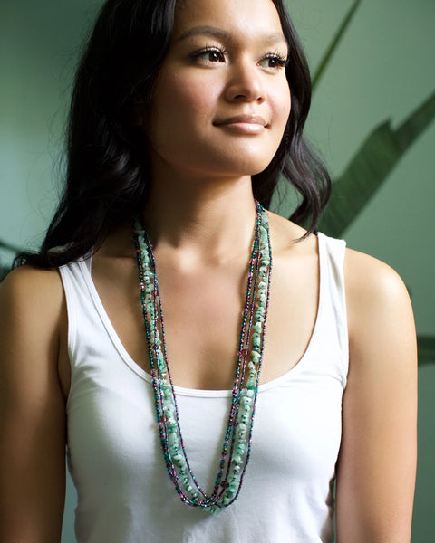 Long Rock Necklace