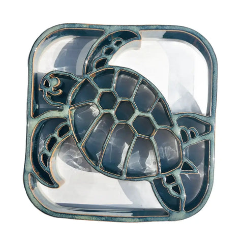 Sea Turtle Trivet - Jade