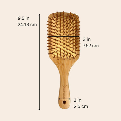 Bamboo Paddle Hairbrush