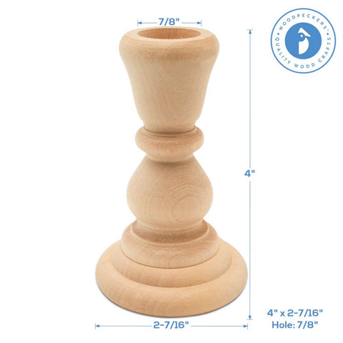 Wood Candlesticks