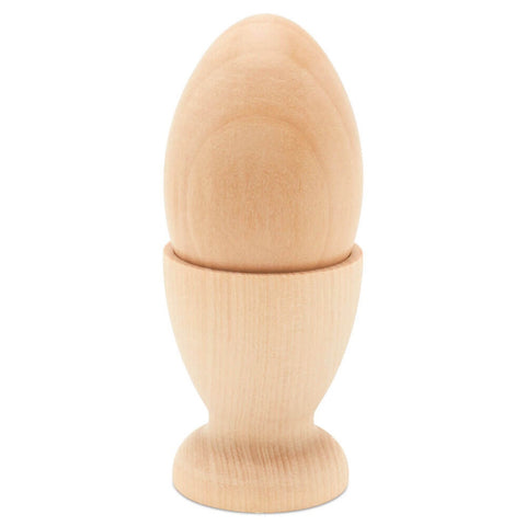 Wooden Egg Cup Holder