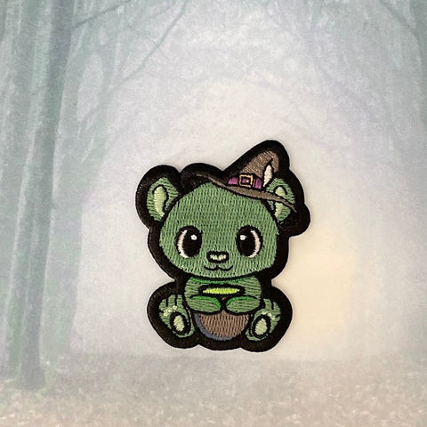 Bear Iron On Patch - 2"