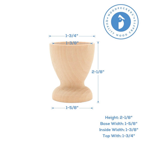 Wooden Egg Cup Holder