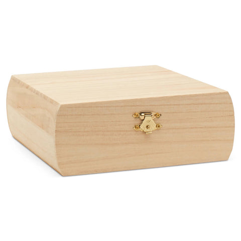 Wooden Hinged Box
