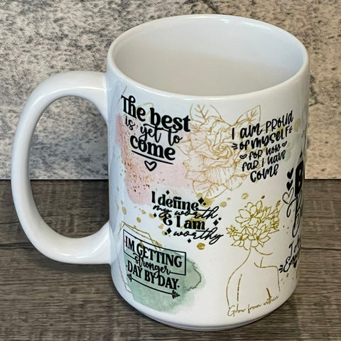15oz Coffee Cup - Every Body is Beautiful