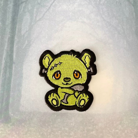 Bear Iron On Patch - 2"