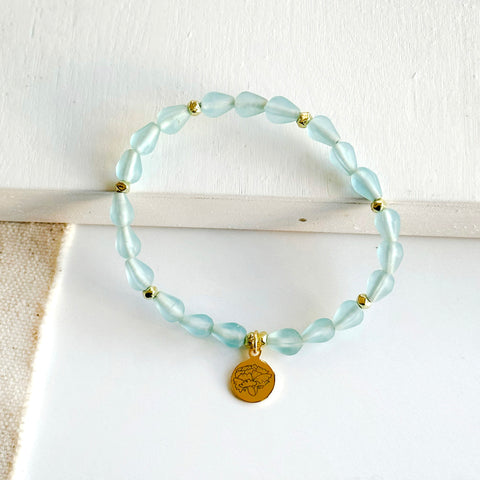 Birth Flower Bracelet - January