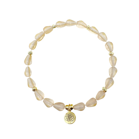 Birth Flower Bracelet - June