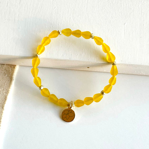Birth Flower Bracelet - March
