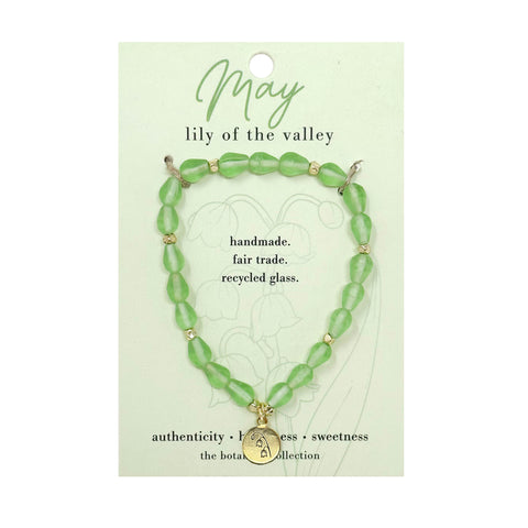 Birth Flower Bracelet - May