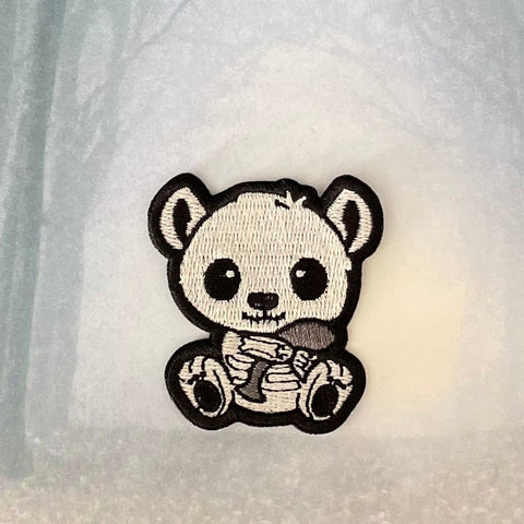 Bear Iron On Patch - 2"