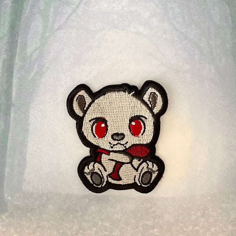 Bear Iron On Patch - 2"