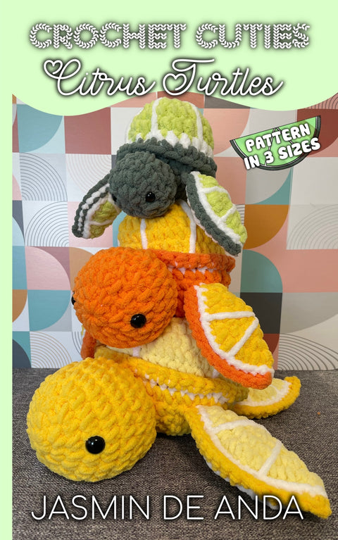 Crochet Cuties - Citrus Turtles