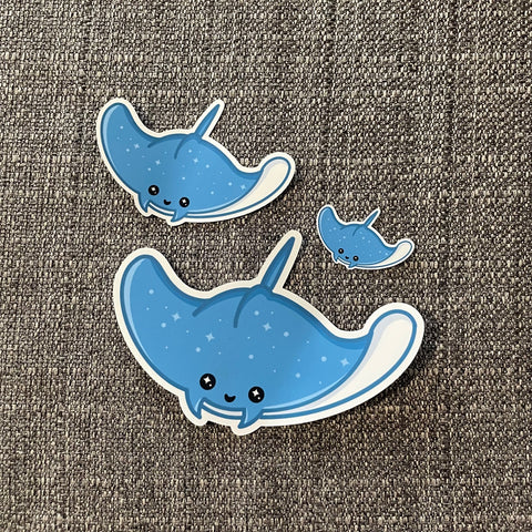 Manta Ray Sticker