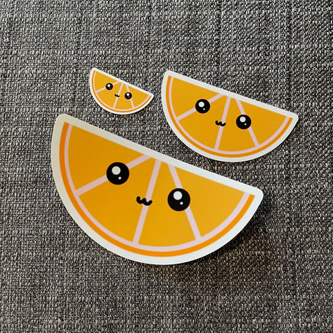 Orange Sticker