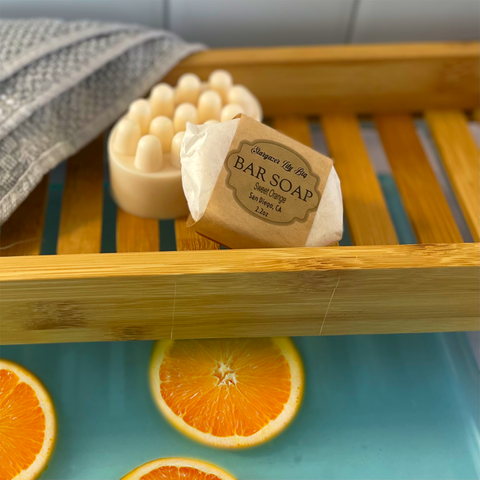 Sweet Orange Goat Milk Bar Soap