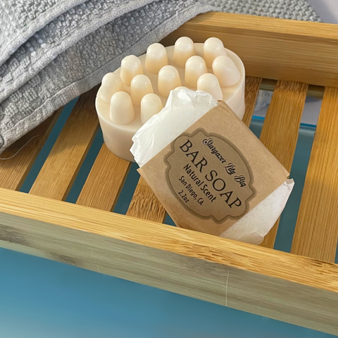 Natural Scent (Unscented) Goat Milk Bar Soap