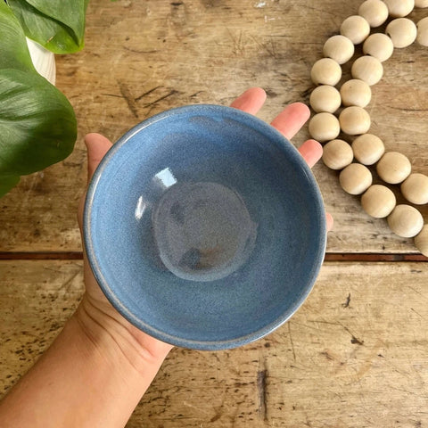 Dessert Bowl - Prep Bowl - Blue