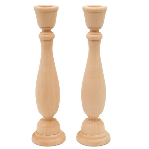 Wood Candlesticks