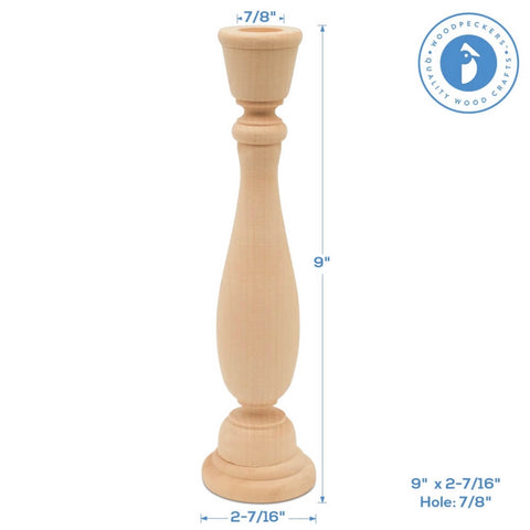 Wood Candlesticks