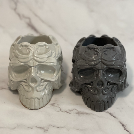 Concrete Sugar Skull