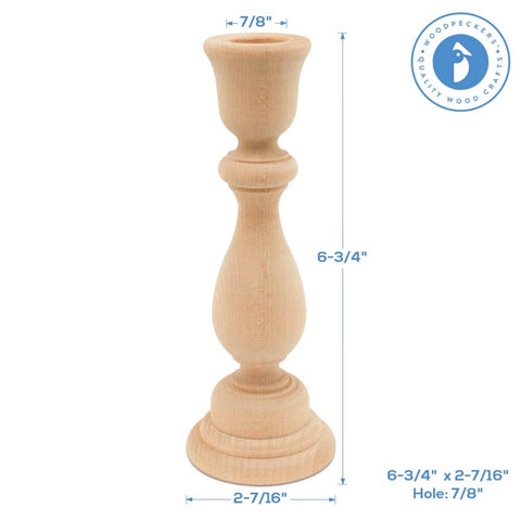 Wood Candlesticks