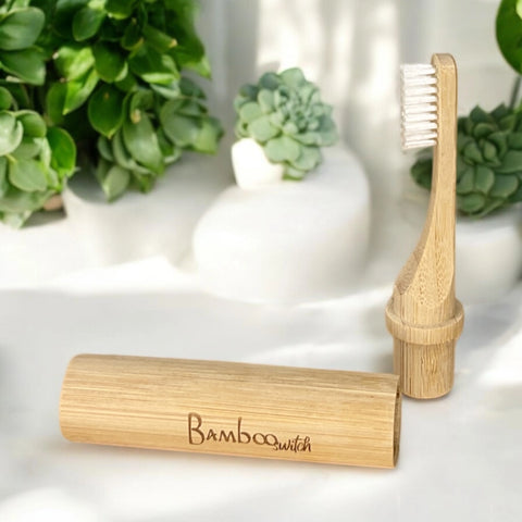 Compostable Bamboo Travel Toothbrush