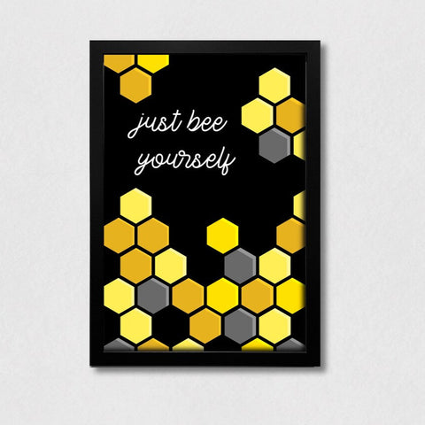 13x19 Art Print - Just Bee Yourself