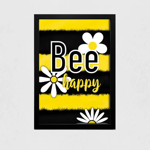 13x19 Art Print - Bee Happy