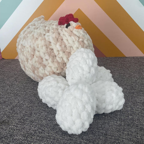 Mama Chicken Plushie
