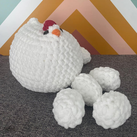 Mama Chicken Plushie