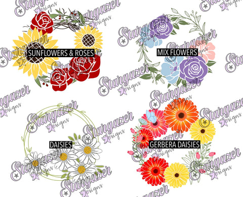 Flower Wreaths Files