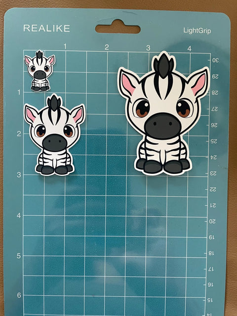 Zebra Sticker