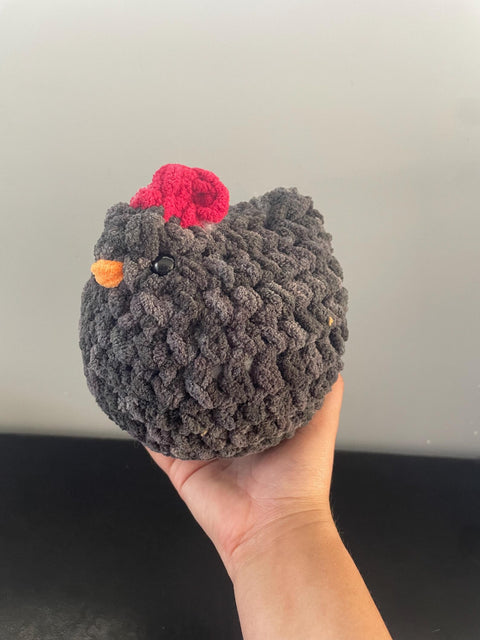 Chunky Chicken Crochet Plushie