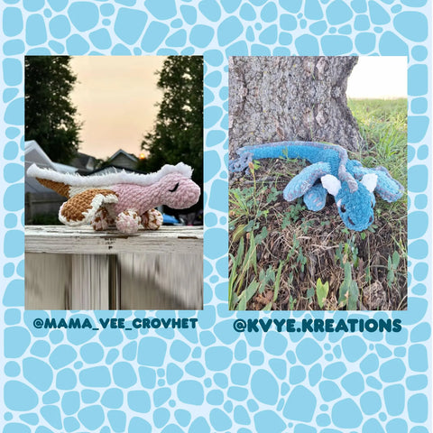 Vale the Dragon Crochet Pattern (Digital File)