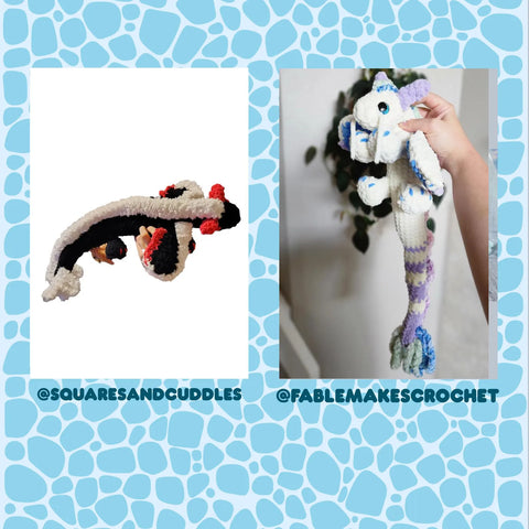 Vale the Dragon Crochet Pattern (Digital File)