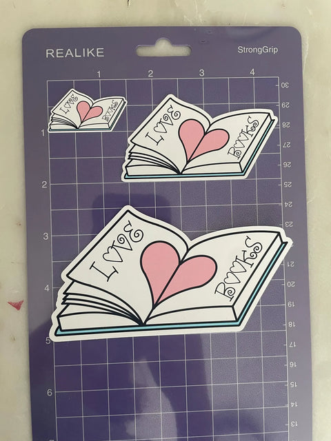 Love Books Sticker