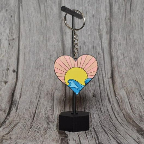 Beach Love Keychain