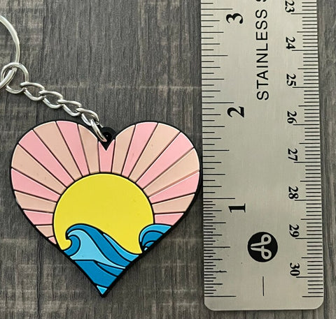 Beach Love Keychain