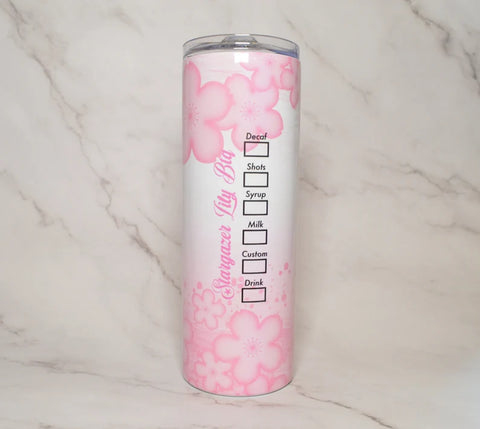 20oz Tumbler - Cherry Blossom