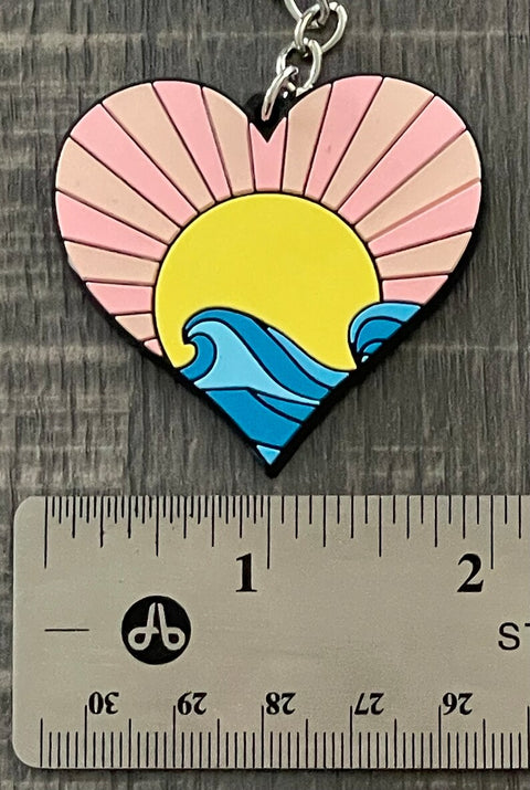 Beach Love Keychain