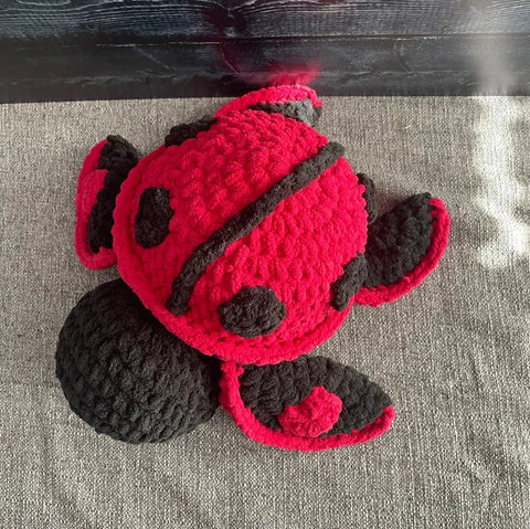 Ladybug Turtle Crochet Plush