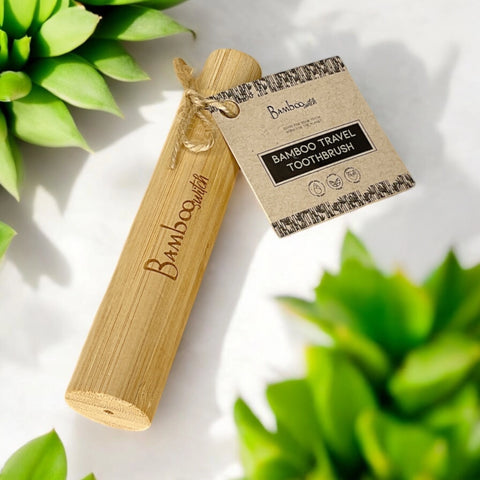Compostable Bamboo Travel Toothbrush