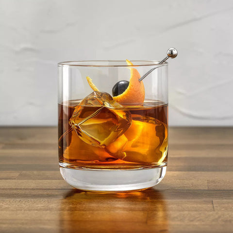 Nova Crystal Old Fashioned Whiskey Glasses